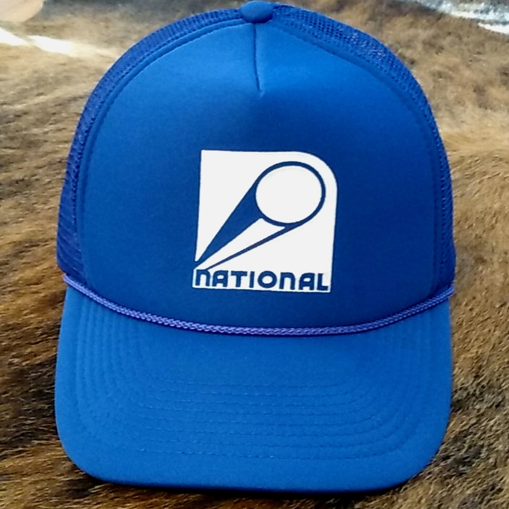 Vintage National Pipe Snapback Trucker Hat